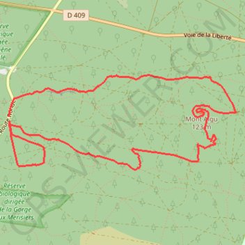 Trace GPS Marche nordique autour des Gorges du Houx, itinéraire, parcours