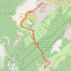 Trace GPS Montagne de Sous-Dine - Les Glières, itinéraire, parcours