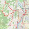 Trace GPS Saint Romain de Lerps - Toulaud - Soyons, itinéraire, parcours