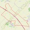 Trace GPS Dury - Saudemont - Recourt - Étaing - Éterpigny, itinéraire, parcours
