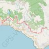 Trace GPS Path of the Gods | Sentiero degli Dei: Bomerano - Positano, itinéraire, parcours