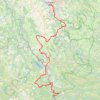 Trace GPS GR70 Chemin Stevenson Du Puy en Velay (Haute-Loire) à La Bastide-Puylaurent (Lozère), itinéraire, parcours