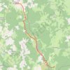 Trace GPS Traversée de la Margeride : étape du Sauvage à Paulhac-en-Margeride, itinéraire, parcours