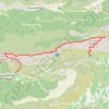 Trace GPS Montagne Saint Victoire, itinéraire, parcours