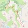 Trace GPS Au pied du glacier des Evettes, itinéraire, parcours