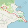 Trace GPS Ponta da Caveira, Açores, itinéraire, parcours