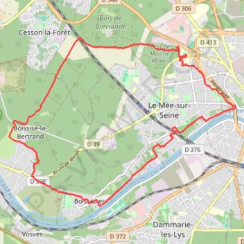 Trace GPS L'Aiguebrun par Sivergues, itinéraire, parcours
