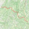 Trace GPS GR93 De Peyrus à Lus-la-Croix-Haute (Drôme), itinéraire, parcours