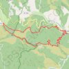 Trace GPS Sentier du col Salidès - Saint-André-de-Valborgne, itinéraire, parcours