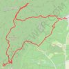 Trace GPS Dieffenthal, Ortenbourg, Ramstein, itinéraire, parcours