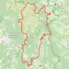 Trace GPS Rando des Crêtes du Forez - Col des Pradeaux, itinéraire, parcours