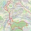 Trace GPS Forêt de Saint Germain-Achères, itinéraire, parcours