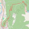 Trace GPS Cevin-Lac Cornaches, itinéraire, parcours