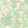 Trace GPS Au pays de Jeanne d'arc - Gondrecourt-le-Château, itinéraire, parcours