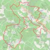 Trace GPS Cherves Louzac, itinéraire, parcours