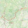 Trace GPS Via Podiensis de Montredon à Labastide-Marnhac, itinéraire, parcours