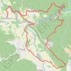 Trace GPS Verfeuil - Montéze - Goussargues, itinéraire, parcours