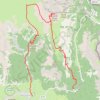 Trace GPS Névache Aiguille Rouge, itinéraire, parcours