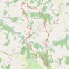 Trace GPS Circuit du Tram - Saint-Bonnet-Briance, itinéraire, parcours