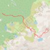 Trace GPS Pointes des Excellentes (Belledonne), itinéraire, parcours