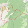 Trace GPS Le Mont Granier depuis Bellecombe, itinéraire, parcours