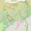 Trace GPS Puy de Naouri, itinéraire, parcours