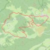 Trace GPS Randonnée VAGNEY - Haut du tot, itinéraire, parcours