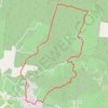 Trace GPS Ronde bucolique autour de Saint Gervais (30), itinéraire, parcours