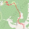 Trace GPS Rocca Bianca, itinéraire, parcours