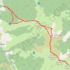 Trace GPS Mont Fourcat - Pic du Han, itinéraire, parcours
