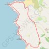 Trace GPS Rota Vicentina - Sentier des pêcheurs, itinéraire, parcours