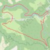 Trace GPS Boucle pédestre Travanet (81), itinéraire, parcours