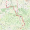 Trace GPS GR41 De Charost (Cher) à Saint Désiré (Allier), itinéraire, parcours