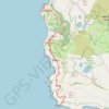 Trace GPS De Costa do Lajedo à Faja Grande, Açores, itinéraire, parcours