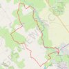 Trace GPS Montgivray - Les oulins, itinéraire, parcours