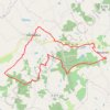 Trace GPS Autour de Monbahus, itinéraire, parcours