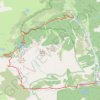 Trace GPS Lac des mesches - casterino, itinéraire, parcours