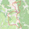 Trace GPS Randonnée à Chaumont-le-Bourg, itinéraire, parcours
