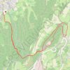 Trace GPS Du sentier géologique à la Tour Risler - Chasselay, itinéraire, parcours