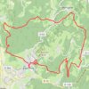 Trace GPS Autour de Jujurieux, via Poncieux et Breignes, itinéraire, parcours