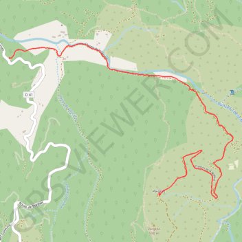 Trace GPS Peigros la Malière, itinéraire, parcours