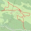 Trace GPS Senzouens, Escurets, Baygrand en circuit depuis le col de Marie Blanque, itinéraire, parcours