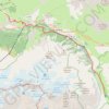 Trace GPS Tour des Écrins, du Chazelet au refuge de l'Alpe de Villar-d'Arêne, itinéraire, parcours