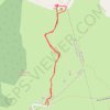 Trace GPS Pointe de Miribel, itinéraire, parcours