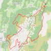 Trace GPS boucle 7 - noir - QGIS GPX Version balisage terrain, itinéraire, parcours