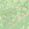 Trace GPS VTT SETOUX VANOSC-10811291, itinéraire, parcours