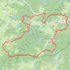 Trace GPS Beulotte Saint Laurent, itinéraire, parcours
