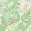 Trace GPS De Lavigny à Fay-en-Montagne via Crancot, itinéraire, parcours