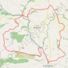 Trace GPS Vente Roulleaux, Le Tertre, Lonlay-l'Abbaye, itinéraire, parcours