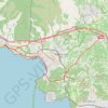 Trace GPS La Ciotat - Arène Cros - Le Liouquet - La Madrague, itinéraire, parcours